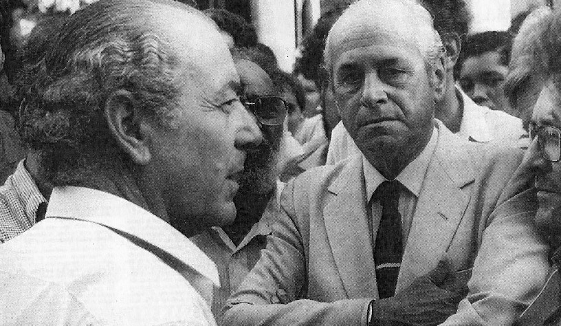 Leonel Brizola e Doutel de Andrade (Foto: www.pdt.org.br/Divulgação)