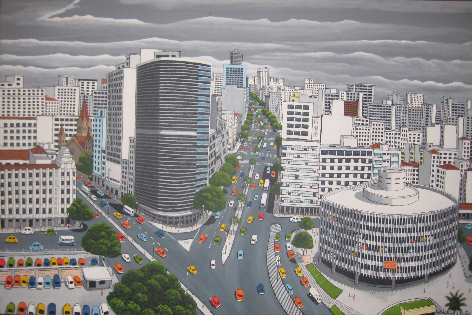 Agostinho Batista de Freitas (Foto: Pintura em tela/Divulgação)