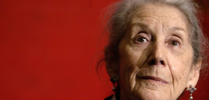 Nadine Gordimer é considerada uma das maiores escritoras de seu país - (Fonte: GUILLERMO ARIAS / AP)