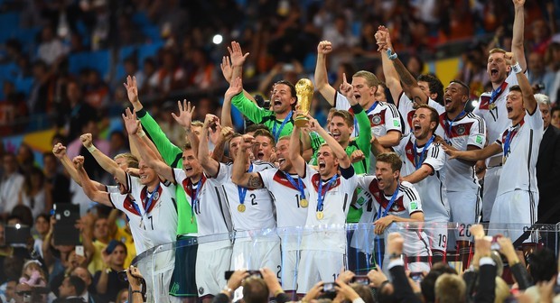 Alemanha é primeiro europeu a ganhar uma Copa na América (Foto: Matthias Hangst/Getty Images)