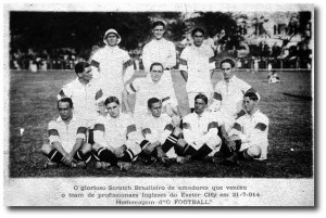 Brasil: Marcos (Fluminense), Píndaro (Flamengo), Nery (Flamengo), Lagreca (AA São Bento-SP), Rubens Salles (Paulistano), Rolando (Botafogo), Abelardo (Botafogo), Oswaldo Gomes (Fluminense), Friedenreich (Ypiranga-SP), Osman (América) e Formiga (Ypiranga-SP)