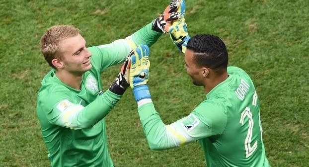 Vorm substitui Cillessen e torna a Holanda o primeiro time a escalar os 23 em uma Copa (Getty Images)