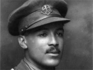 Walter Tull foi avançado goleador do Tottenham e do Northampton Town (Foto: DR)