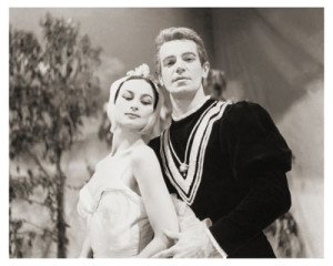 Bertha Rosanova e Aldo Lotufo, Lago dos Cisnes, 1959.