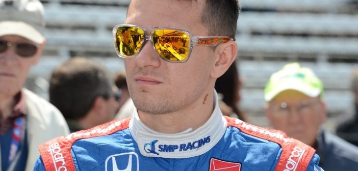 Aleshin é o primeiro russo na história da Indy (Foto: Jim Haines/IndyCar)