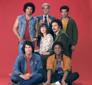 O elenco da série Welcome Back Kotter