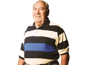 Samuel Klein, em imagem de destaque na página que traz seu perfil no site das Casas Bahia (Foto: Divulgação)