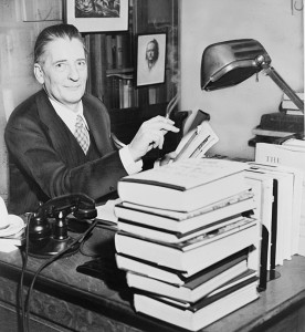 O editor Max Perkins, biografado por Scott Berg, em foto sem data. (Foto: Al Ravenna/ Wikipedia) 