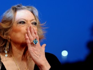 Anita Ekberg, em foto de 2010 (Foto: Tiziana Fabi/AFP)