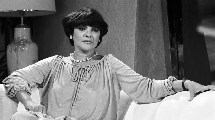 A atriz Yara Amaral na novela 'Sol de Verão' (1982) (Imagem: Nelson Di Rago/Memória Globo)