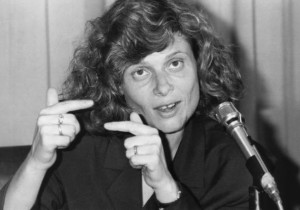 A ministra da Fazenda Zélia Cardoso de Mello (foto).