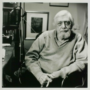 Edwin Morgan, considerado um dos poetas mais importantes da Escócia