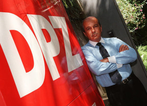 Daniel Barbará, na agência DPZ, em 1997 (Foto: Leonardo Colosso/Folhapress)