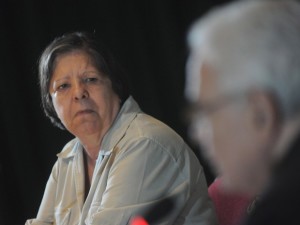 Inês Etienne Romeu durante audiência da Comissão Nacional da Verdade (Foto: José Pedro Monteiro / Agência O Dia / Estadão Conteúdo)