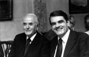 (Photo): Albert Speer à (esq.)