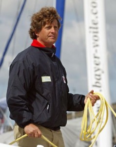 O navegador franco-suíço Laurent Bourgnon (Foto: Marcel Mochet/AFP)