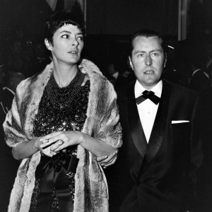 Annabel e Bernard Buffet — em Cannes