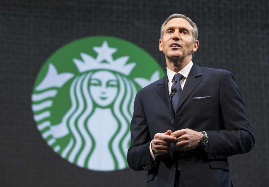 Após viagem à Itália, Howard Schultz criou modelo de negócios que fez da empresa uma das marcas mais valiosas do mundo (Foto: Stephen Brashear / Getty Images)
