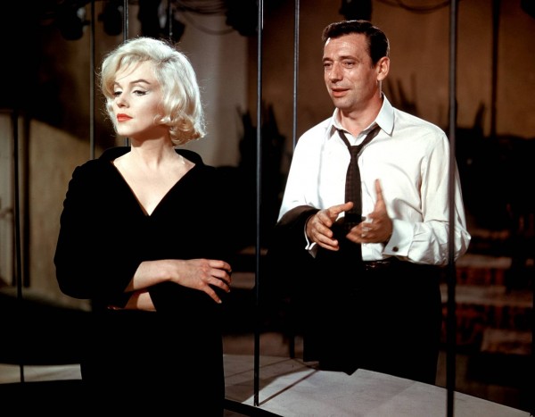 Marilyn Monroe e Yves Montand em Adorável Pecadora