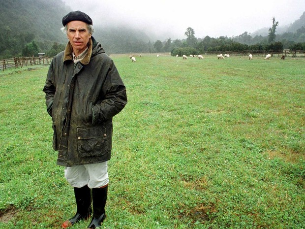 Foto de arquivo registrada em 2000 do bilionário Douglas Tompkins no Chile (Foto: Arquivo / Reuters)