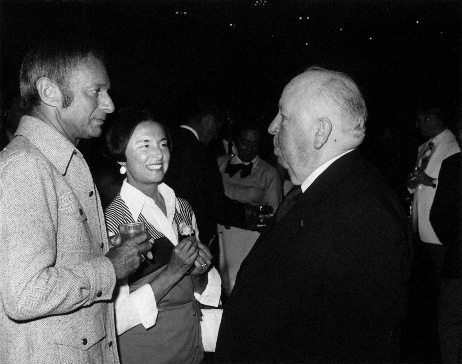 Ernest Lehman e Alfred Hitchcock (Foto: the.hitchcock.zone/Divulgação)
