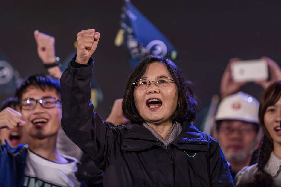 Tsai Ing-wen é eleita presidente (Foto: Getty Images)