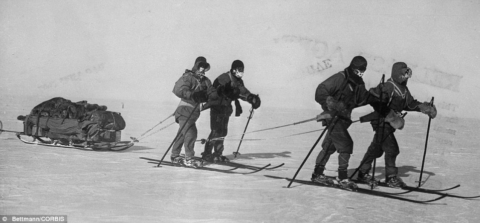 A Pior Jornada do Mundo, Cherry-Garrard (Foto: DailyMail)