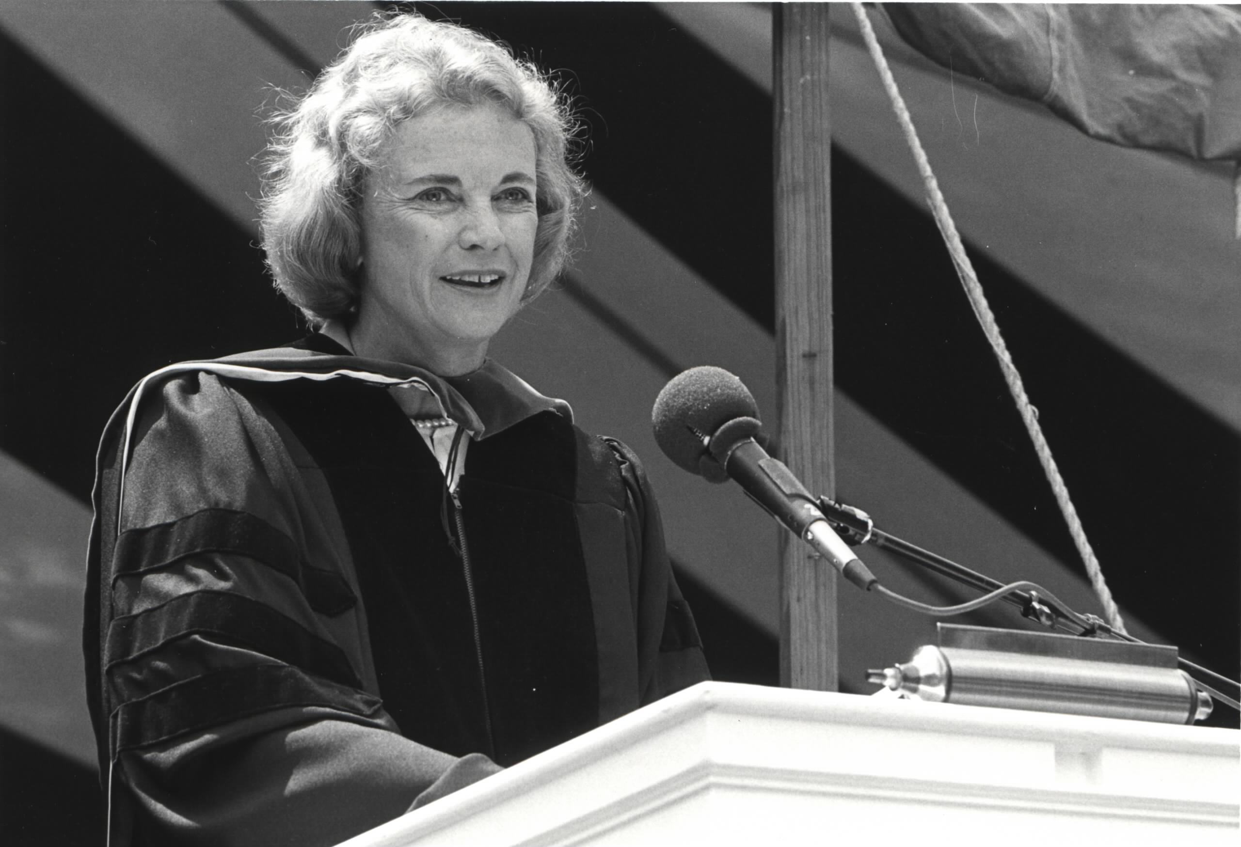 Sandra Day O'Connor (Foto: wheatoncollege.edu/Reprodução)