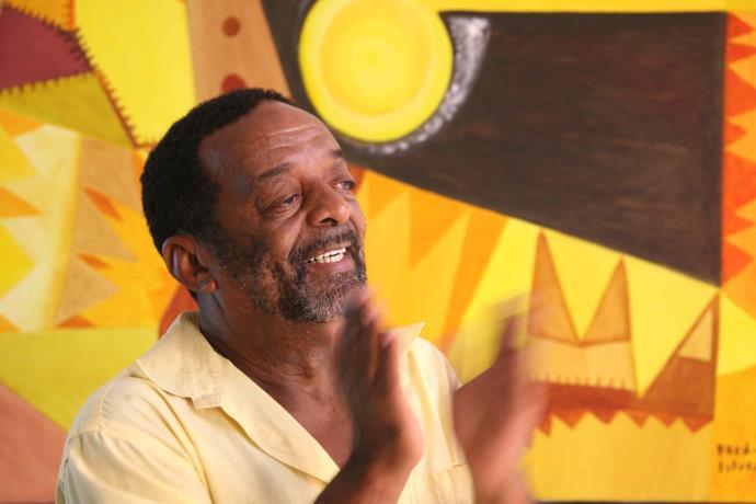 Percussionista Naná Vasconcelos | (Foto: Reprodução / CP)