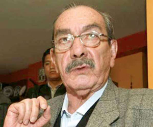 Senador e ex-deputado socialista Antonio Peredo