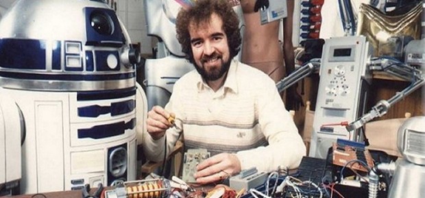 Tony Dyson, que construiu o original R2-D2 de 'Star Wars' (Foto: Divulgação/Site oficial)