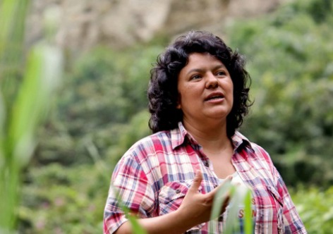 Dirigente indígena Berta Cáceres (Foto: GoldmanPrize)