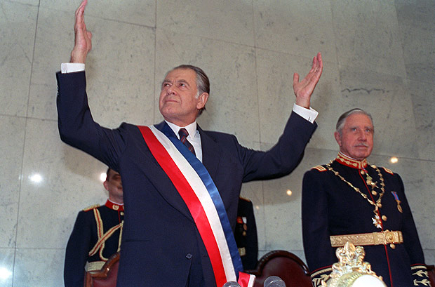 Patrício Aylwin, primeiro presidente eleito no Chile após a ditadura de Augusto Pinochet (Foto: Martin Bernetti/AFP)