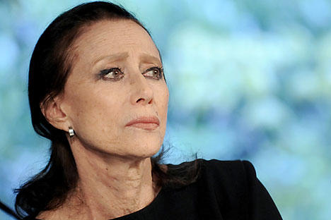 Plissétskaia tomou de Galina Ulanova o título de primeira bailarina do Teatro Bolshoi em 1960 (Foto: DPA/Vostok Photo)