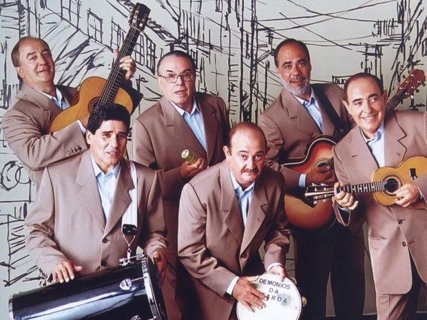 Ventura Ramirez (à esquerda) integrou os Demônios da Garoa (Foto: Divulgação)