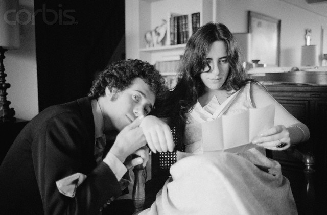 Na foto David Geffen e Laura Nyro em 13 de setembro de 1969 (Foto: Michael Ochs Archives/Corbis)