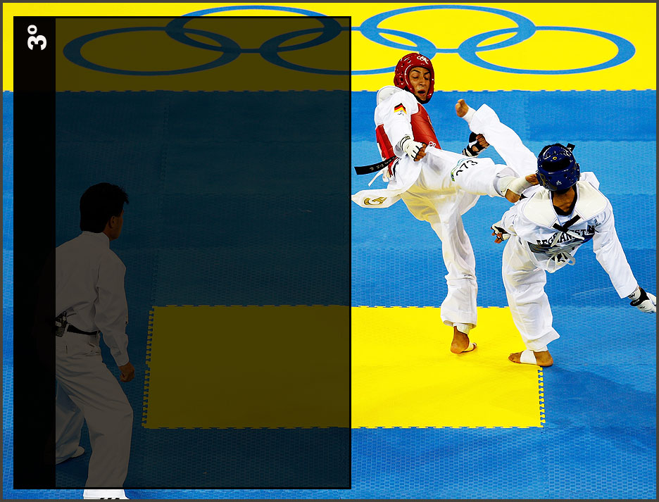 Rohullah Nikpai herói do Afeganistão (Pequim - 2008) - (Foto: Getty Images)