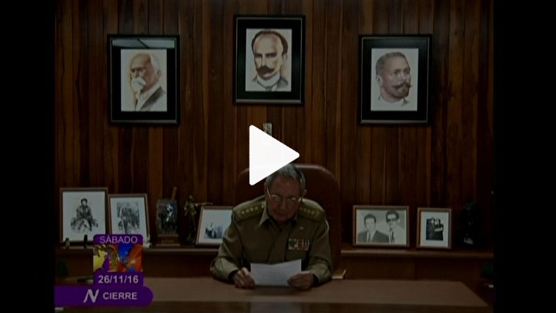 Pronunciamento em novembro de 2016