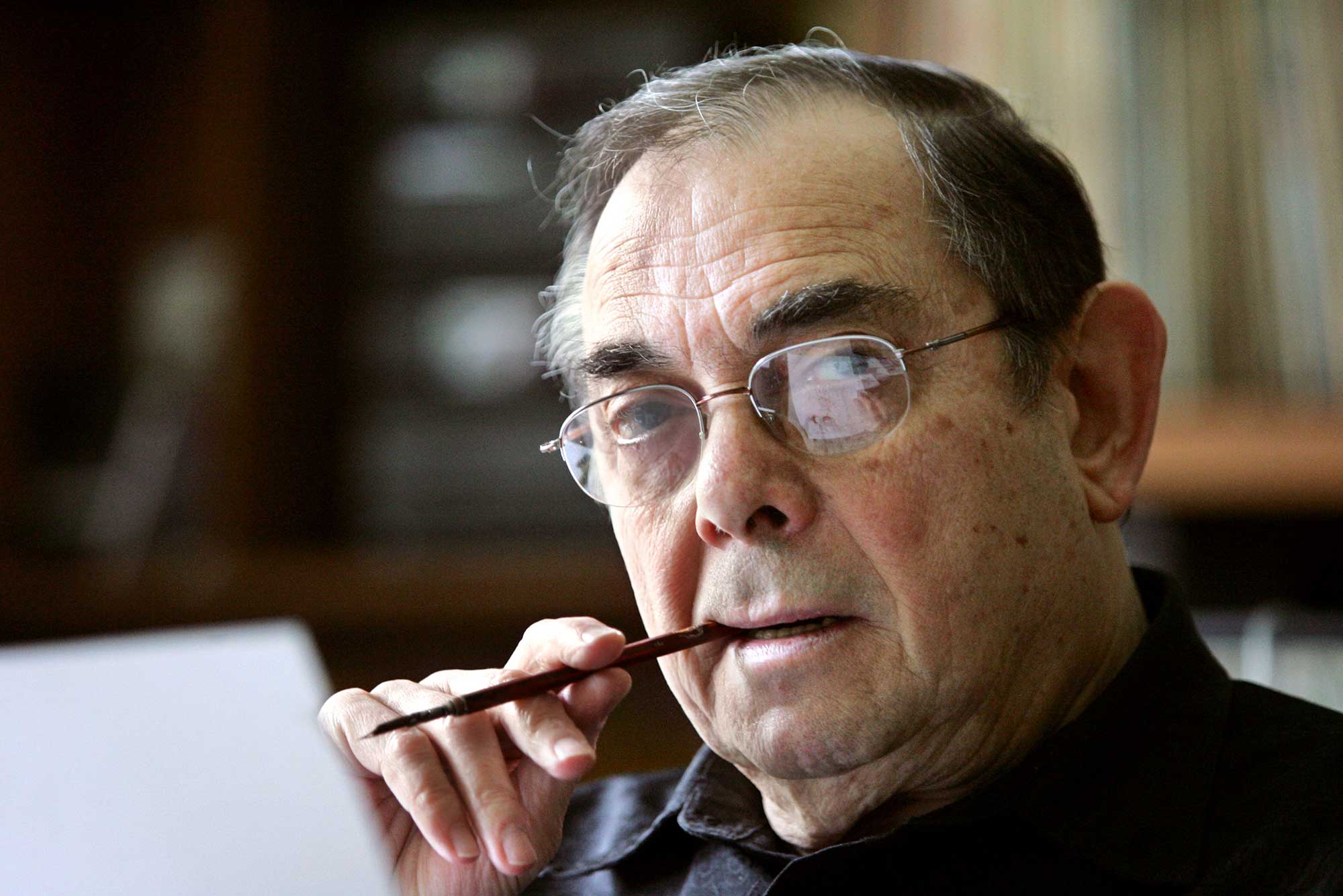 Gotlib teve em início de carreira um grande mentor em René Goscinny, co-criador de Astérix (Foto: AFP/FRANCOIS GUILLOT)