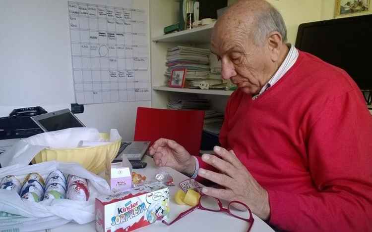Salice teve a ideia de vender o chocolate em forma de ovo, o que se revelou um verdadeiro sucesso mundial (foto: Reprodução/Facebook)