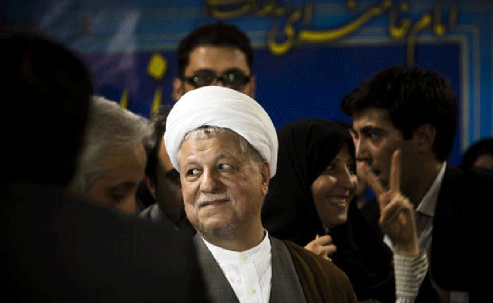 Akbar Hashemi Rafsanjani, ex-presidente do Irã, em 2013 (Foto: AFP)