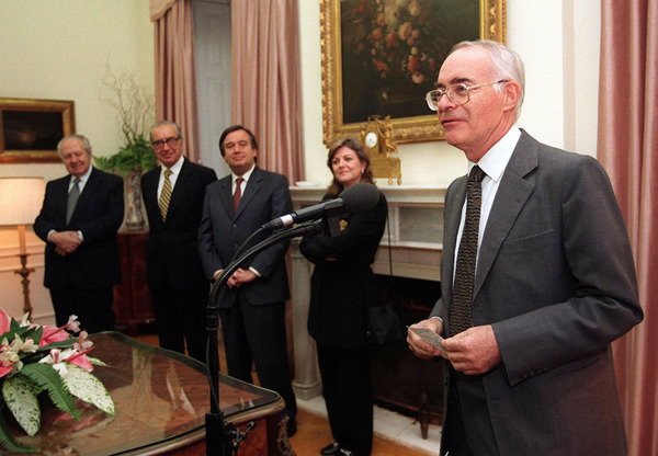 O oceanógrafo Mário Ruivo (Foto Arquivo Global Imagens)