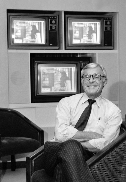 Grant Tinker em 1982. (Foto: Sara Krulwich / The New York Times)