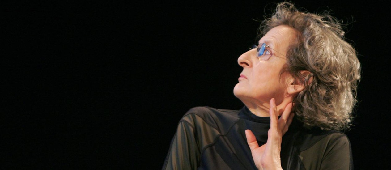 A coreógrafa americana Trisha Brown - (Foto: JACQUES DEMARTHON / AFP)