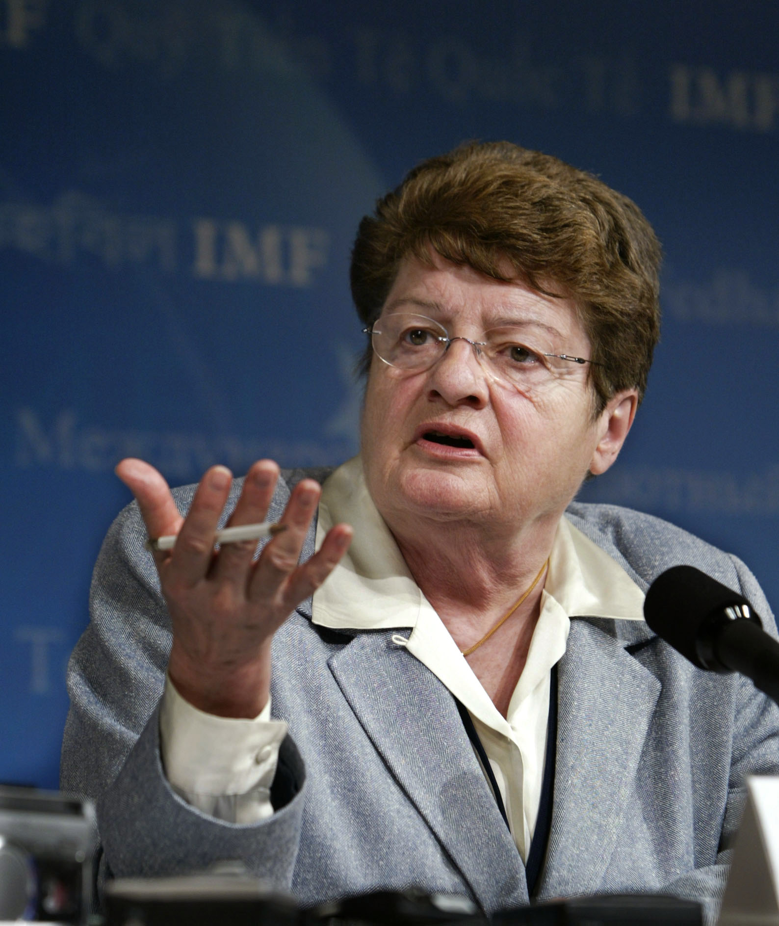 Anne Krueger (Foto: Chris Kleponis/Bloomberg News)
