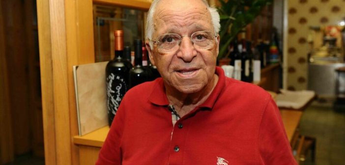 Arnaldo Bucci, empresário italiano, proprietário do histórico hotel e restaurante Roma de Amatrice