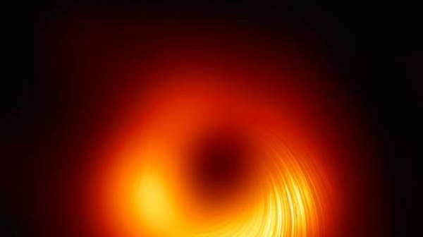 Cientistas captam 1ª imagem de campo magnético de buraco negro