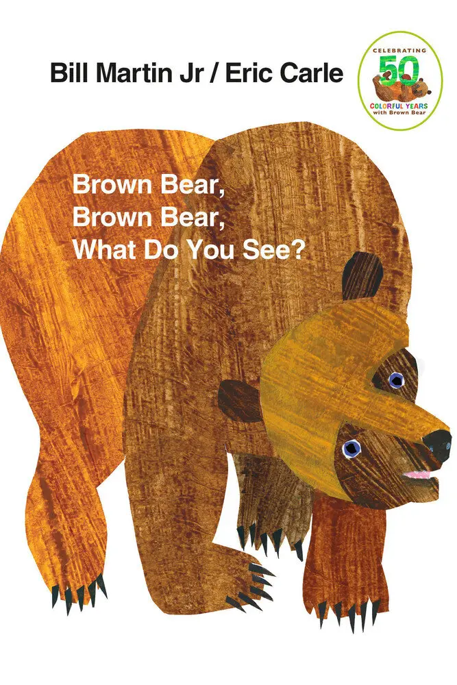 Depois de ver um anúncio criado por Carle, o educador e autor Bill Martin Jr. pediu-lhe que ilustrasse “Urso pardo, urso pardo, o que você vê?” (1967).