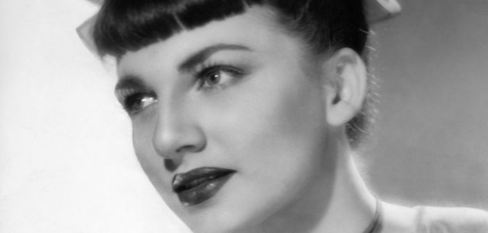 Allyn Ann McLerie em 1945. No ano anterior, ela estava no musical da Broadway "On the Town". (Crédito da foto: Marcus Blechman)