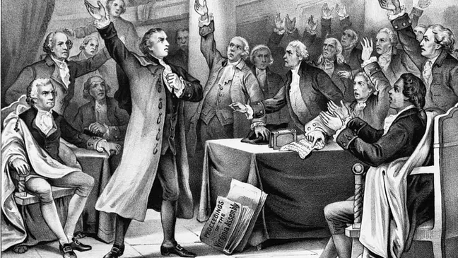 A mãe de Henry era descendente direta de Patrick Henry (1736-1799), um dos pais fundadores dos Estados Unidos. (Foto: Getty Images / BBC News Brasil)